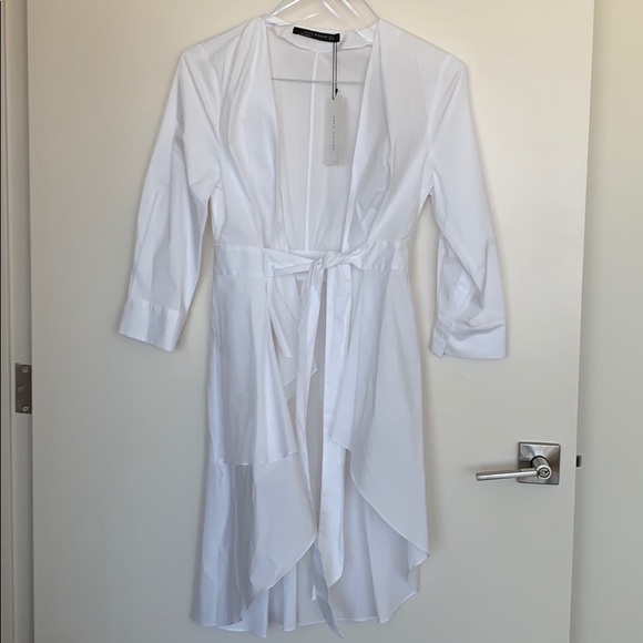 Zara Tops - Zara white shirt dress